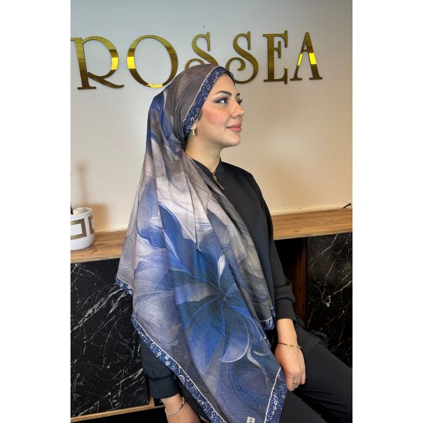 Desenli Bambu Şal 029